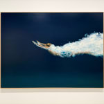 Painting of a diver