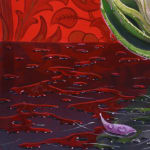 Painting of an artichoke