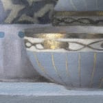Painting of six teacups