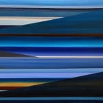 Abstracted landscape of Columbia Gorge