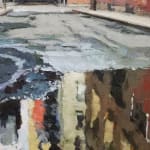 Painting of a Tribeca street