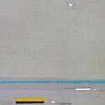 Painting of a seascape with boats