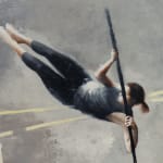 Oil painting on panel