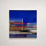 high colored painting of New York city skyline