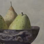 Detail of pears in bowl