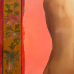 Painting of a nude woman with her back facing forward