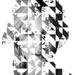 Digitally edited image on paper