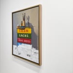 Painting of unfinished soda boxes