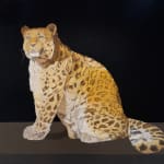 Painting of a leopard