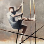 Oil painting on panel