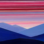 Abstracted landscape of Puget Sound