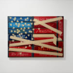 Painting of an American flag