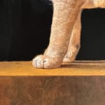 Painting of a mountain lion