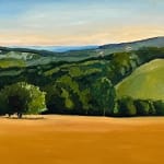 Painting of Hudson River Valley
