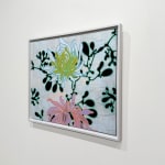 Abstracted painting of flowers