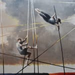 Oil painting on panel