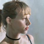 Figurative oil painting on canvas