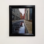 Painting of a street in New York City