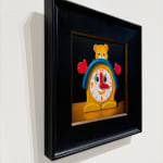 Painting of a toy clock