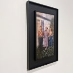 Flip-Lenticular Print of woman with two boys