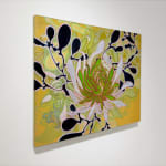 Abstracted flower painting