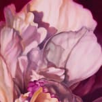 Painting of a peony