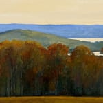 Painting of the Quabbin reservoir