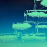 Painting of ice cubes