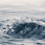 Painting of a rolling wave