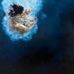 Painting of a woman in water