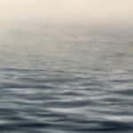 Painting of a calm ocean