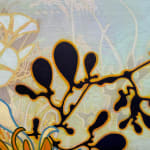 Abstracted floral painting