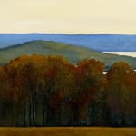 Painting of the Quabbin reservoir