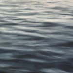 Painting of a calm ocean