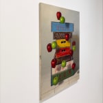 Still life painting with apples