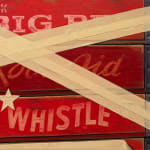 Painting of an American flag
