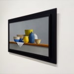 Still life painting of various vessels