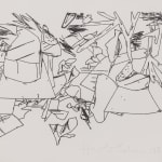 Derek Boshier, Self Portrait with Friends Watching Flying Saucers, 1988