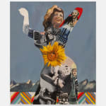 Pauline Boty, Sunflower Woman, 1963