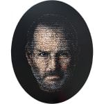 David Hollier, Steve Jobs (text: 'Think Differently' campaign) , 2021