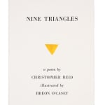 Breon O'Casey, Nine Triangles, a poem by Christopher Reid illustrated by Breon O'Casey, 2000