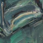 Gerard-Byrne-Winter-Cherry-Blossom-II-irish-modern-impressionism-art-gallery-Dublin-Ireland-painting-detail