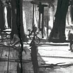 Gerard-Byrne-Victorian-Grandeur-Palmeira-Square-Brighton-and-Hove-charcoalogy-exhibition-art-gallery-dublin-ireland-drawing-detail