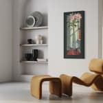 Gerard-Byrne-Let-the-Light-In-II-pink-lilies-contemporary-art-gallery-Dublin-Ireland-interior-design