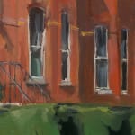Gerard_Byrne_Dartmouth_Road_in_Bright_Spring_Sunshine_modern_impressionism_fine_art_gallery_dublin_Ireland_painting_detail