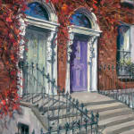 Gerard-Byrne_Dublin-Doors-in-Autumn-irish-modern-impressionist-art-gallery-dublin-ireland