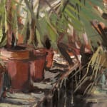 Gerard_Byrne_Indoor_Jungle_contemporary_impressionism_painting_detail