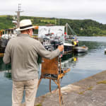 Gerard_Byrne_Fishing_Boats_Union_Hall_West_Cork_modern_irish_impressionism_art_gallery_Dublin_Ireland