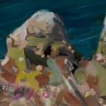 Gerard_Byrne_Sandycove_Summer_Vibes_contemporary_impressionism_plein_air_fine_art_gallery_Dublin_painting_detail