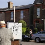 Gerard_Byrne_Not_Alone_modern_irish_impressionism_RTE_Nationwide_filming_Moyne_Road_Ranelagh-Dublin
